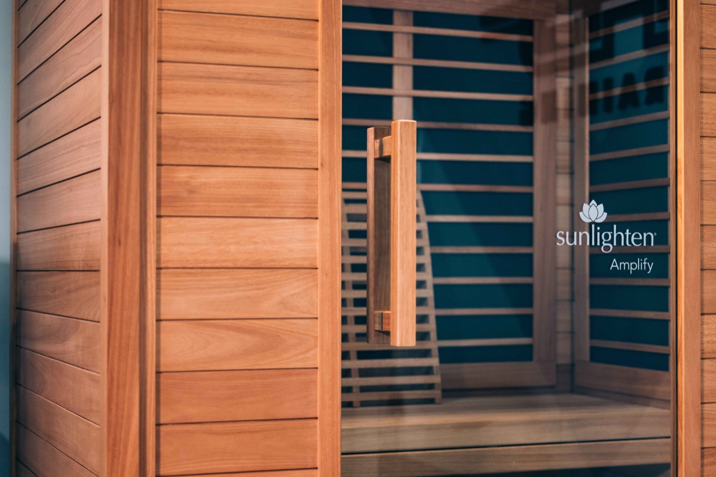 Infrared sauna at F45 Midtown East